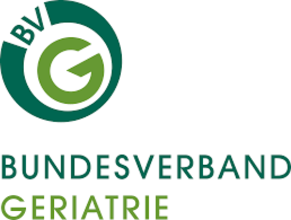 Logo des Bundesverbands Geriatrie mit den Buchstaben BVG in einem grünen Kreis und dem Schriftzug Bundesverband Geriatrie darunter